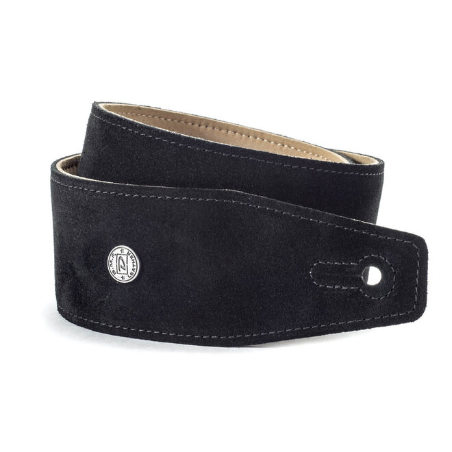 Jim Dunlop BMF Suede Guitar Strap, Black