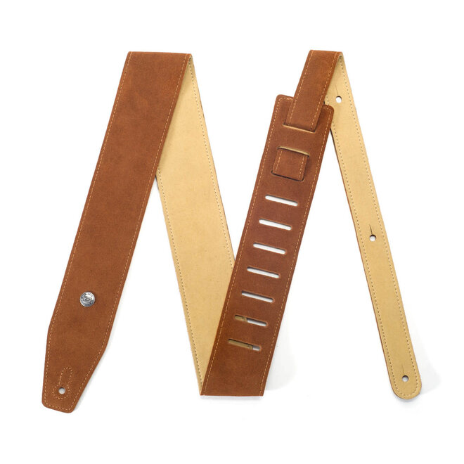 Jim Dunlop BMF Suede Guitar Strap, Oak