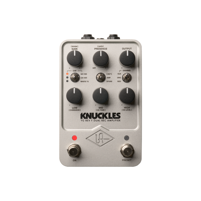 Universal Audio Knuckles ‘92 Dual Rec Amplifier Pedal
