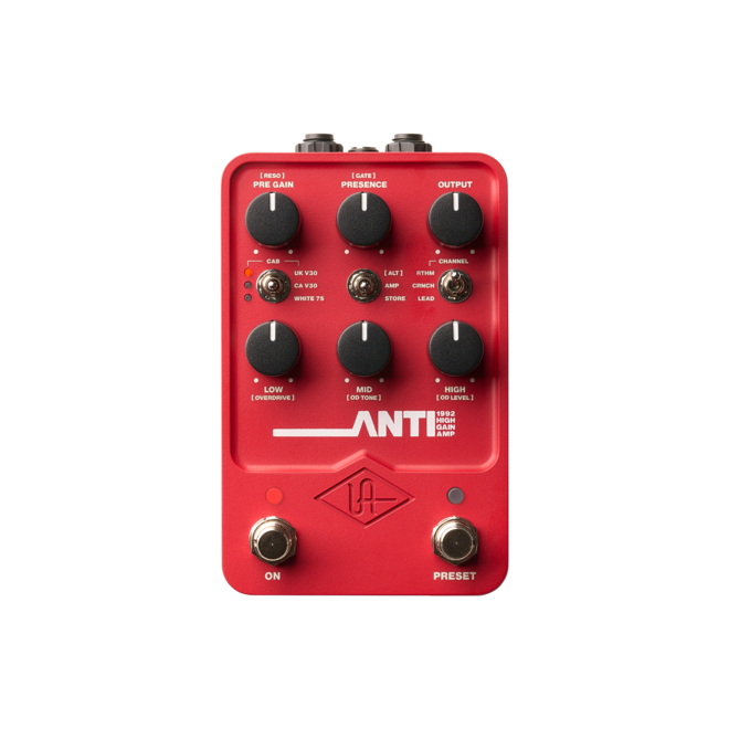 Universal Audio ANTI 1992 High Gain Amp Pedal
