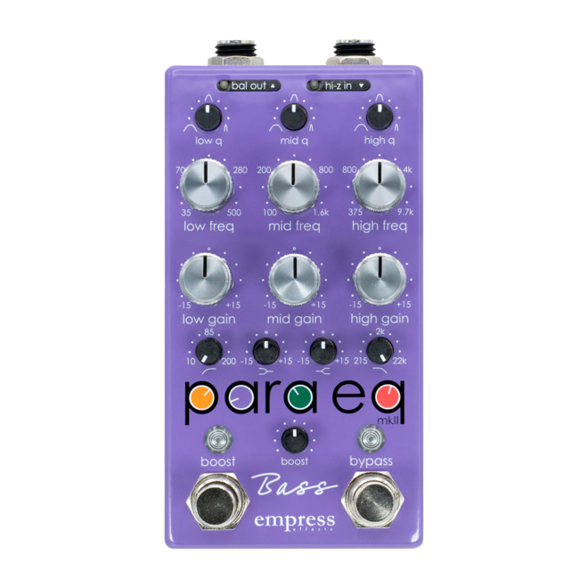 Empress Effects Bass ParaEq MKII Pedal