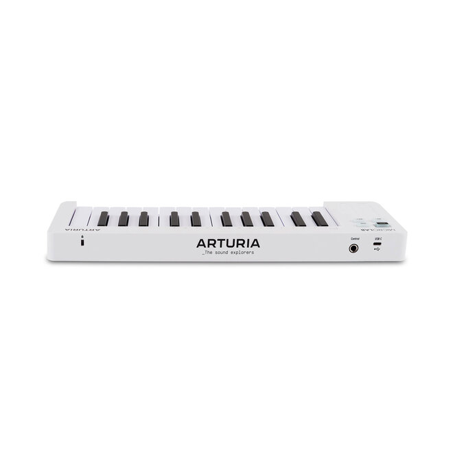 Arturia MicroLab mk3 25-Key Universal MIDI Controller, White