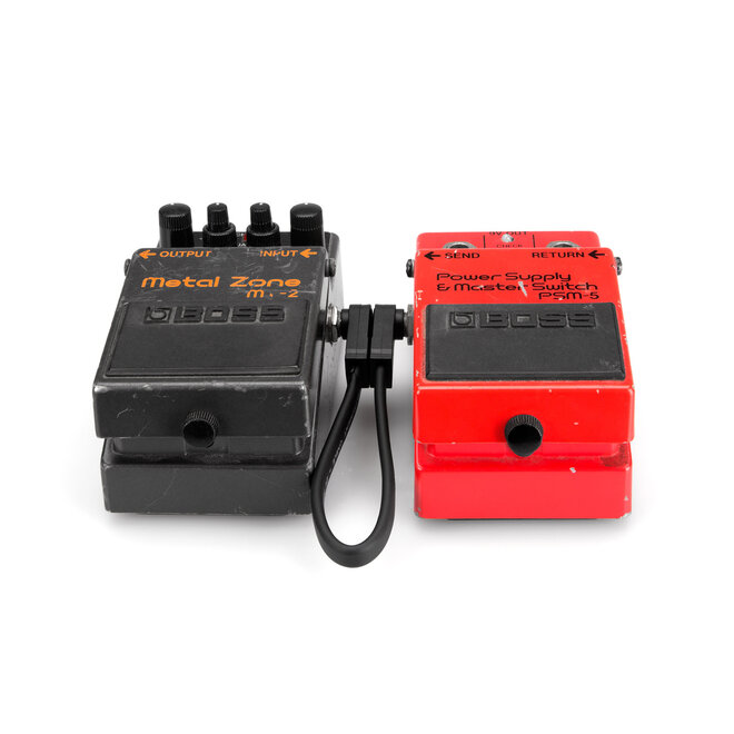 Hosa CFP-106 Flat Guitar Patch Cable, Right-Angle, 6”