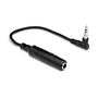 Hosa MHE-100.5 Headphone Adaptor, 1/4" TRS Male to Right-Angle 3.5mm TRS Female