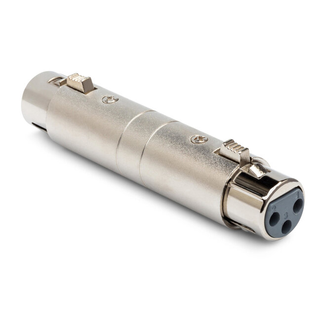 Hosa GXX-145 Gender Changer Adaptor, XLR Female to Same