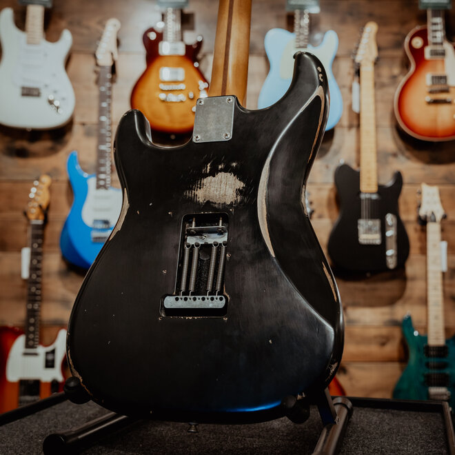 Fender JB Custom Road Worn '50s Stratocaster, Maple Fingerboard, Black