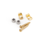 Fender Vintage-Style Stratocaster String Guides, Gold (2 Pack)