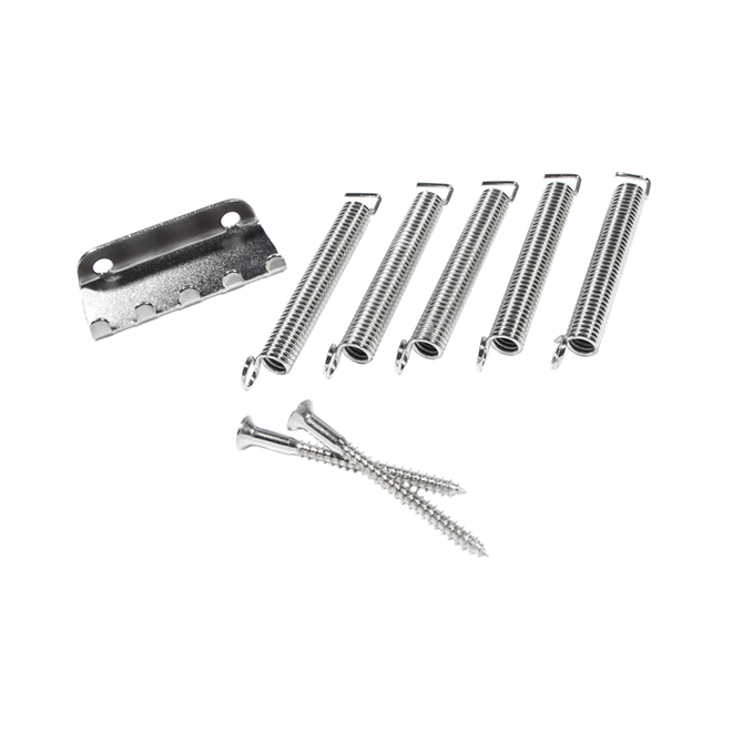 Fender Pure Vintage Stratocaster Tremolo Spring/Claw Kit, Nickel