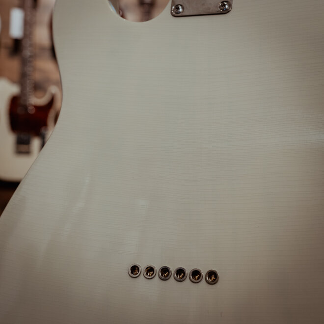 Lewis Parker Guitar Co. Signature 'T' Electric Guitar, Roasted Maple Neck, Strawberry Blonde Light Relic, w/Hardcase