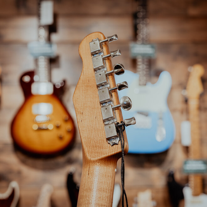 Lewis Parker Guitar Co. Signature 'T' Electric Guitar, Roasted Maple Neck, Strawberry Blonde Light Relic, w/Hardcase
