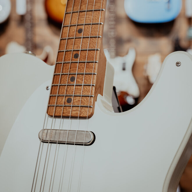 Lewis Parker Guitar Co. Signature 'T' Electric Guitar, Roasted Maple Neck, Strawberry Blonde Light Relic, w/Hardcase