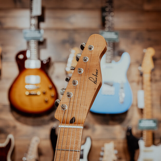 Lewis Parker Guitar Co. Signature 'T' Electric Guitar, Roasted Maple Neck, Strawberry Blonde Light Relic, w/Hardcase