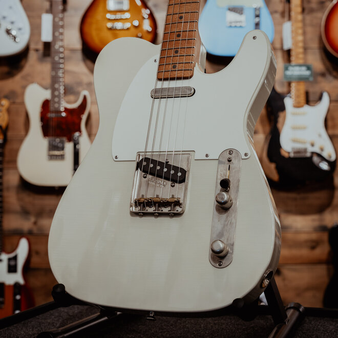 Lewis Parker Guitar Co. Signature 'T' Electric Guitar, Roasted Maple Neck, Strawberry Blonde Light Relic, w/Hardcase