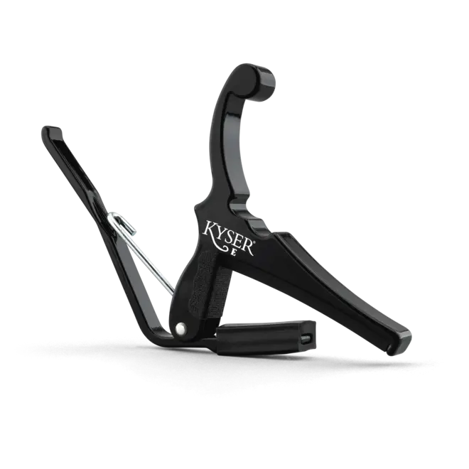Kyser Quick-Change Electric Guitar Capo, Black