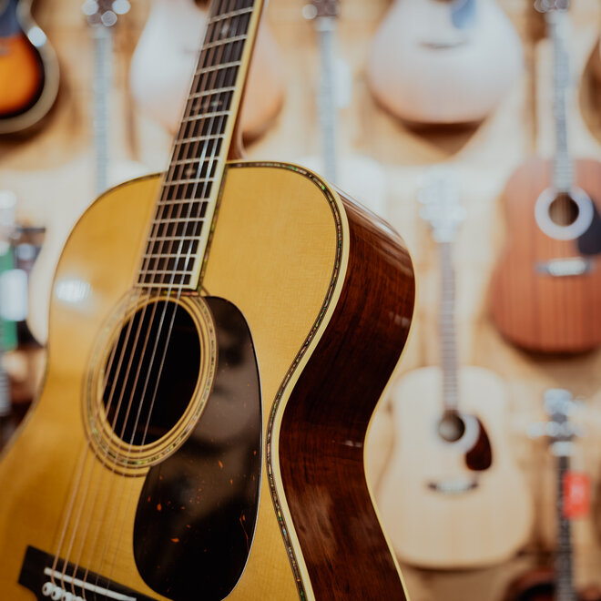 Martin 000-42EC Eric Clapton Signature 30th Anniversary Acoustic Guitar, Solid Spruce/Solid Guatemalan Rosewood, w/Hardshell Case