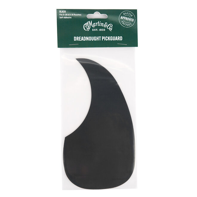 Martin Dreadnought Pickguard, Black