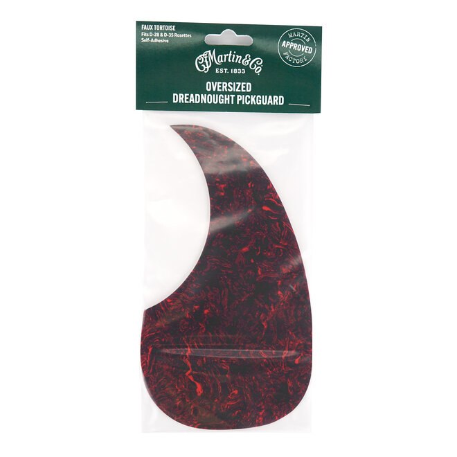 Martin Oversized Dreadnought Pickguard, Faux Tortoise