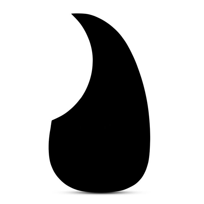 Martin Oversized Dreadnought Pickguard, Black