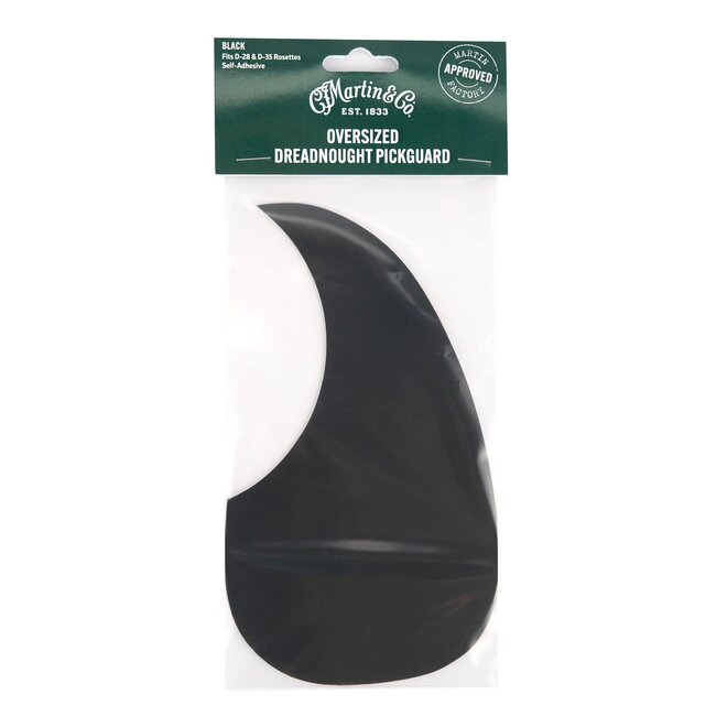 Martin Oversized Dreadnought Pickguard, Black