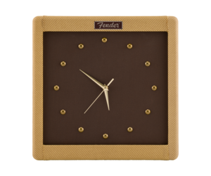 Fender Tweed Wall Clock - Janzen Brothers Music Company