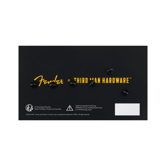 Fender x Third Man Hardware Lapel Pin Set