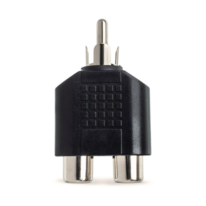Hosa GRF-398 Dual RCA Female to Single RCA Male Adaptor