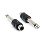 Hosa GPR-101 RCA Female to 1/4" TS Male Adaptor (2 Pack)