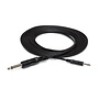 Hosa CMP-303 Mono Interconnect Cable, 1/4" TS to 3.5mm TS, 3'