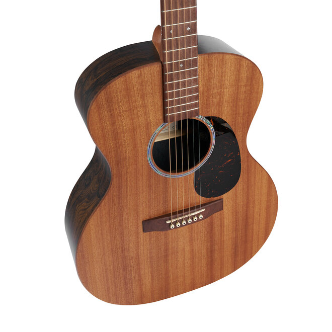 Martin GP-X2E Ziricote Special Acoustic-Electric Guitar, Solid Sapele/Ziricote HPL, w/Gigbag