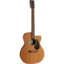 Martin OMC-X2E Ziricote Special Acoustic-Electric Guitar, Solid Sapele/Ziricote HPL, w/Gigbag