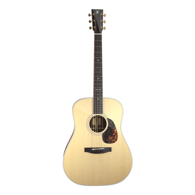 Furch Vintage 2 D-SR Dreadnought Acoustic Guitar, Spruce/Rosewood, w/Hardshell Case