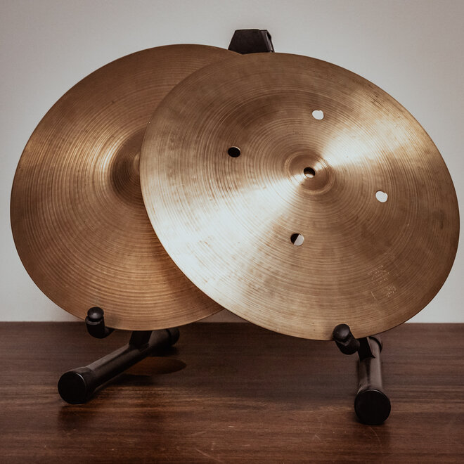 Zildjian 1980 Flat Hat Quick Beat Hi-Hat, 14" (1078g/1461g)
