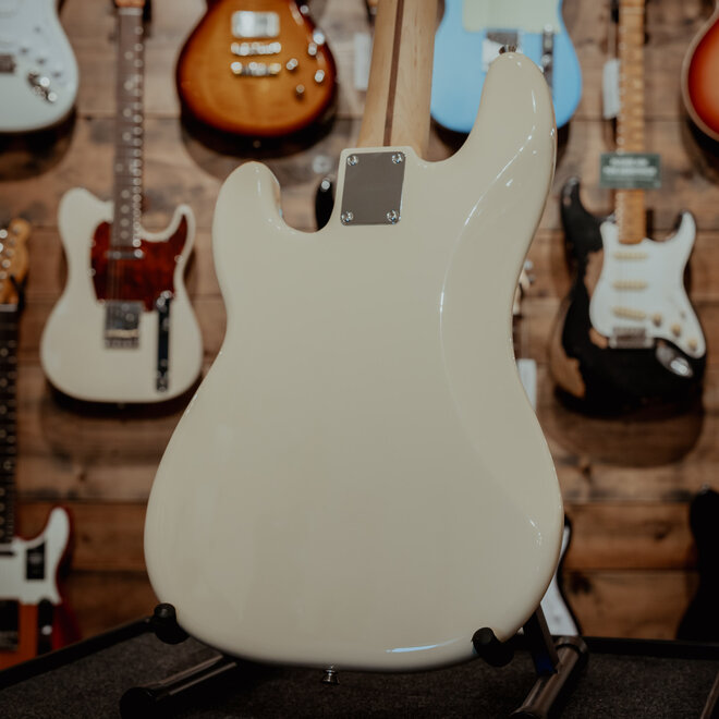 Fender JB Custom Precision Bass, Maple Fingerboard, Arctic White