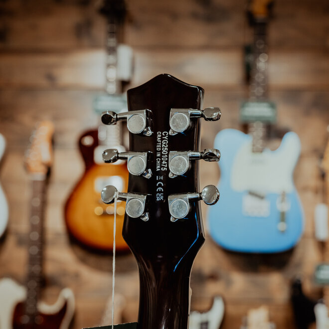 Gretsch G5230T Electromatic Sparkle Jet FT Single-Cut Electric Guitar, w/Bigsby, Laurel Fingerboard, Gold Sparkle