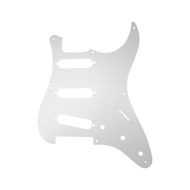 Pro Vintage Stratocaster Pickguard, 8-Hole, White