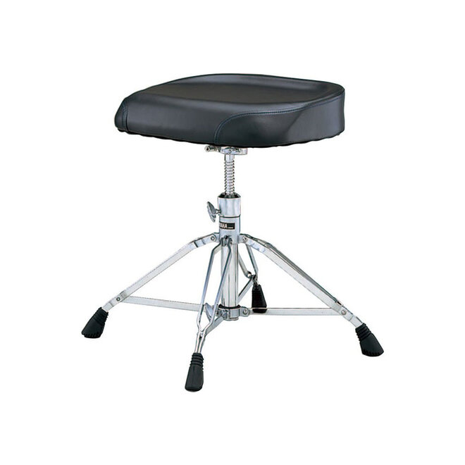 Yamaha DS950BR Heavy Weight Double Braced Drum Throne, Bench-Style Square Seat, w/Backrest, 4 Leg