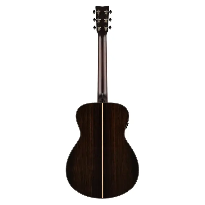 Yamaha FS9 RX Folk Acoustic-Electric Guitar, Adirondack Spruce/Indian Rosewood, Natural, w/Hardshell Case