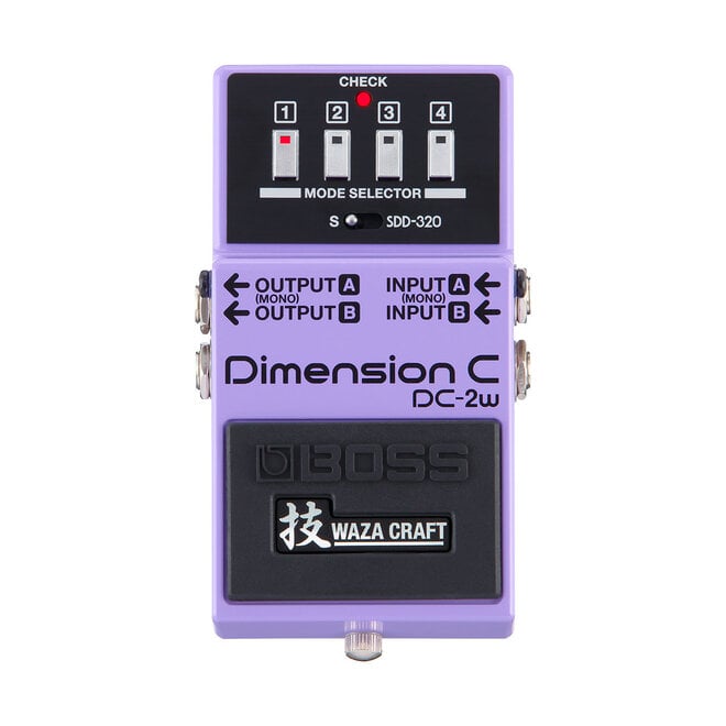 BOSS Dimension C DC-2W エフェクター レトロモダンなWAZAありサウンド！BOSS｢DC-2W｣レビュー
