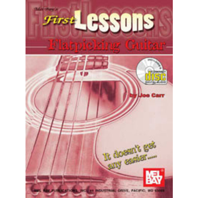 Mel Bay First Lessons, Flatpicking Guitar w/Online Media