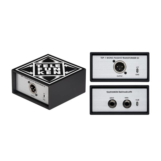 Telefunken TDP-1 Mono Passive Direct Box