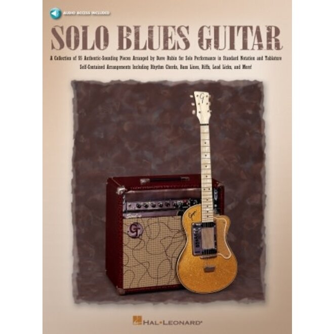Hal Leonard Solo Blues Guitar, w/Online Audio