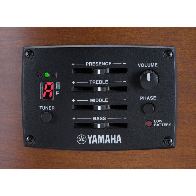 Yamaha FSX400C Concert Cutaway Acoustic-Electric Guitar, Natural Satin