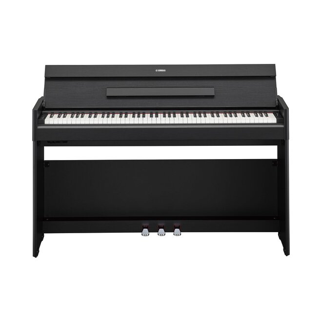 Yamaha Arius YDP-S55 Slim Series Digital Piano w/GH3 Keyboard, Black, w/Bench