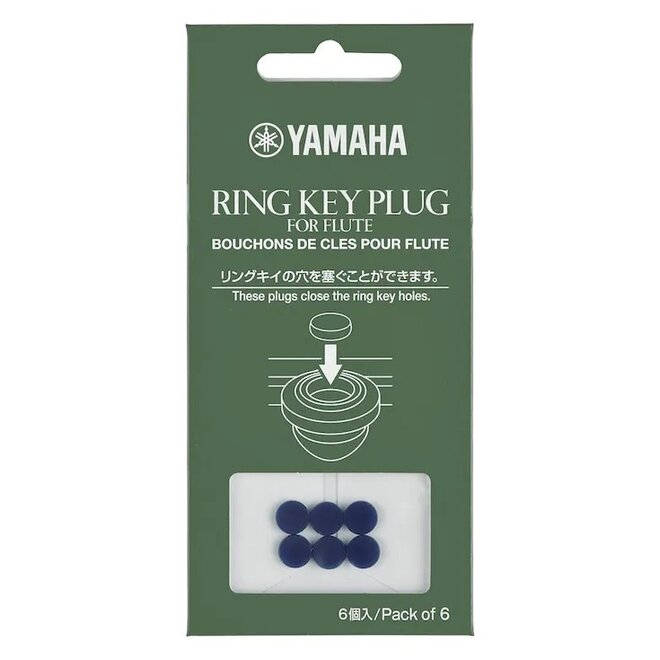 Yamaha Flute Ring Key Plugs (6 Pack)