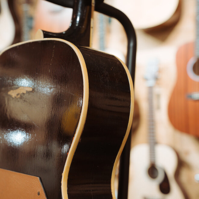 1935 Epiphone Electar Tenor Hollowbody Archtop Electric Guitar, Horseshoe Pickup w/Case