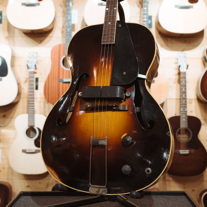 1935 Epiphone Electar Tenor Hollowbody Archtop Electric Guitar, Horseshoe Pickup w/Case