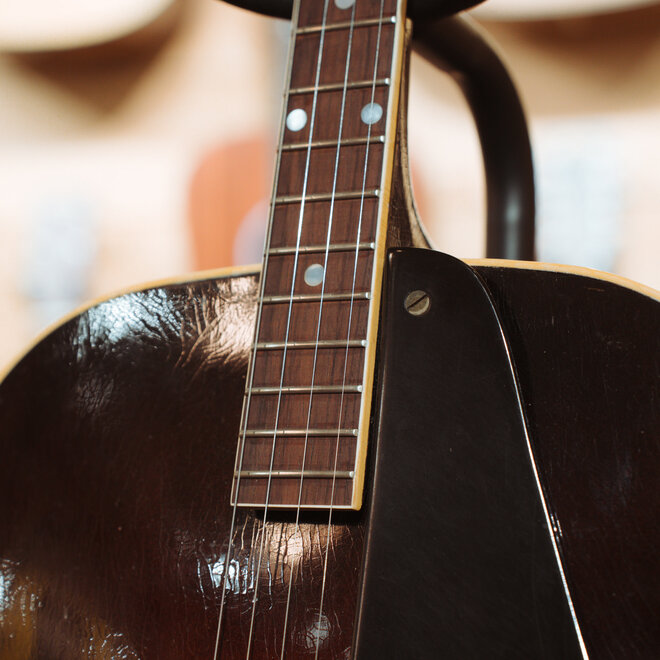 1935 Epiphone Electar Tenor Hollowbody Archtop Electric Guitar, Horseshoe Pickup w/Case