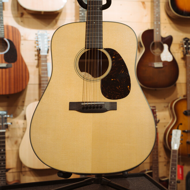 Martin D-18 Satin Dreadnought Acoustic Guitar, Spruce/Mahogany, w/Hardshell Case