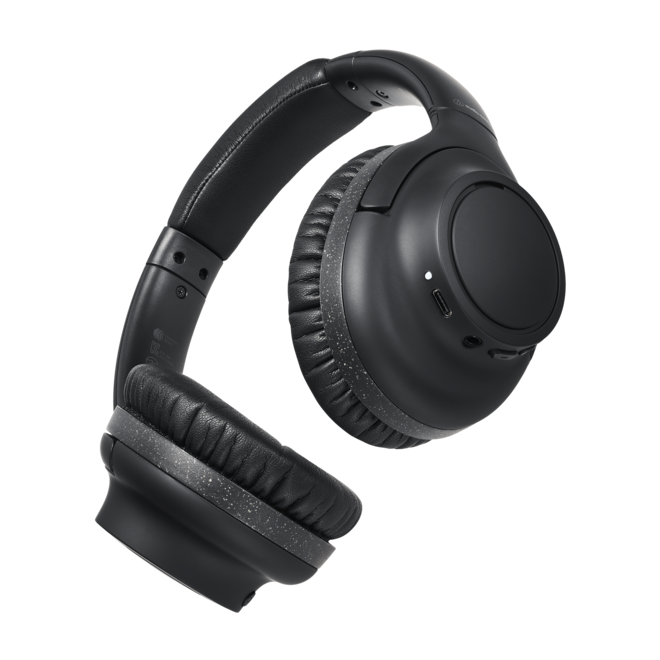 Audio-Technica ATH-S300BT Wireless Noise-Cancelling Headphones, Black