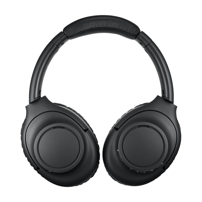 Audio-Technica ATH-S300BT Wireless Noise-Cancelling Headphones, Black